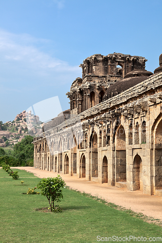 Image of Ancient ruins of Elephant Stables