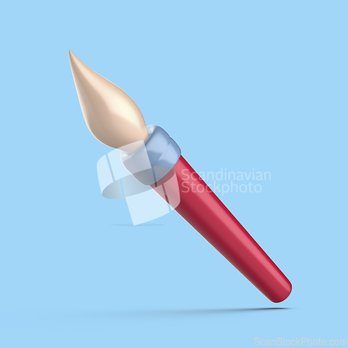 Image of Simple paintbrush icon