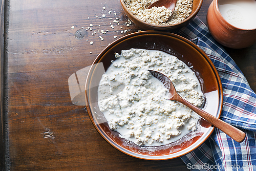 Image of Oatmeal breakfast