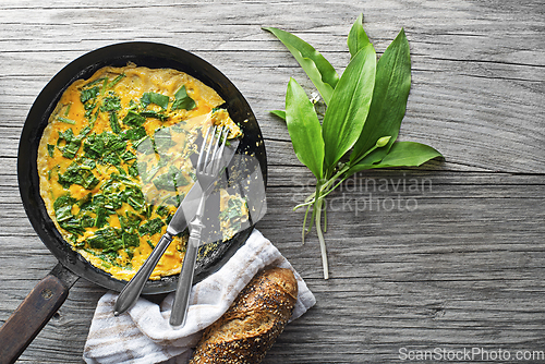 Image of Spring omelette