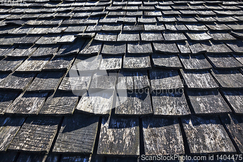 Image of The old wooden roof