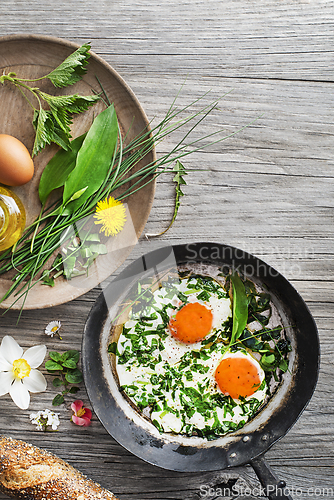 Image of Fried eggs healthy