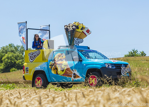 Image of Cornetto Vehicle - Tour de France 2016