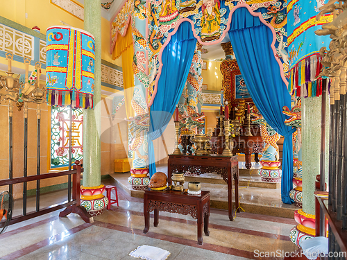 Image of The Cao Dai temple in Hoi An, Vietnam