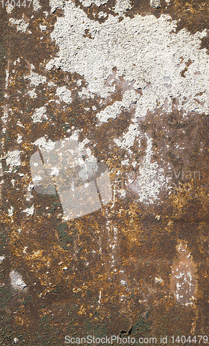 Image of old metal sheet