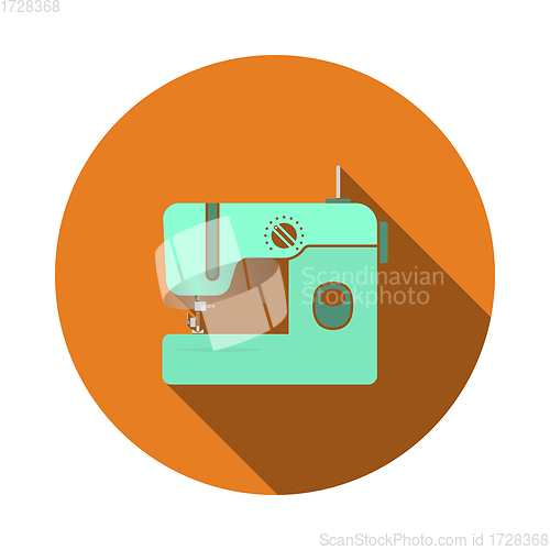 Image of Modern Sewing Machine Icon