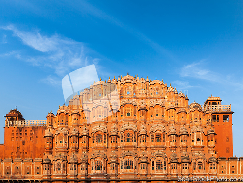 Image of Hawa Mahal palace, Jaipur, Rajasthan