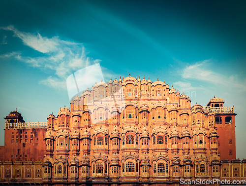 Image of Hawa Mahal (Palace of the Winds), Jaipur, Rajasthan