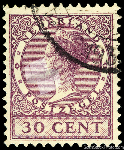 Image of Queen Wilhelmina Stamp