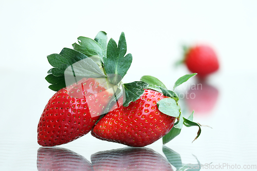 Image of Sweet ripe strawberries