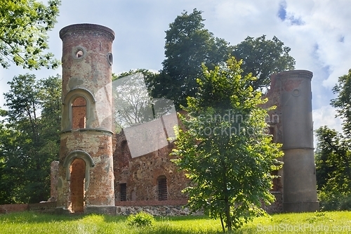 Image of Monument in polish village Jakubow