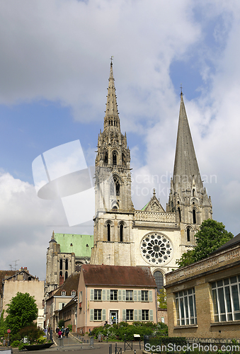 Image of Cathedral of Notre-Dame in Chartres, France