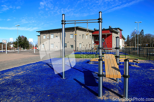 Image of Kirkonkylan Koulu School and Outdoors Sports Yard