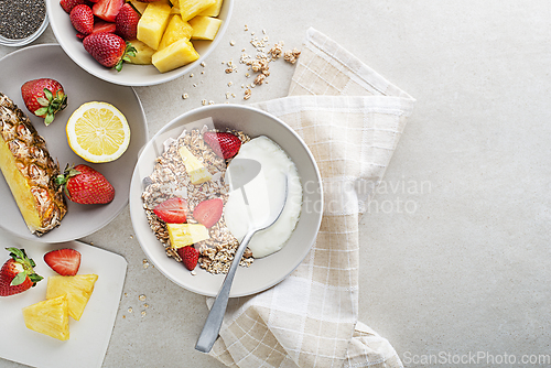 Image of Oatmeal fruit