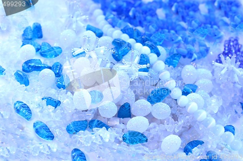 Image of Blue xmas decor