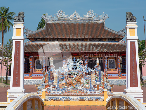 Image of Van Mieu Confucius Temple in Hoi An, Vietnam