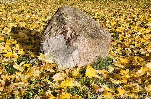 Image of a large stone