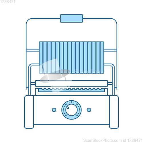 Image of Kitchen Electric Grill Icon