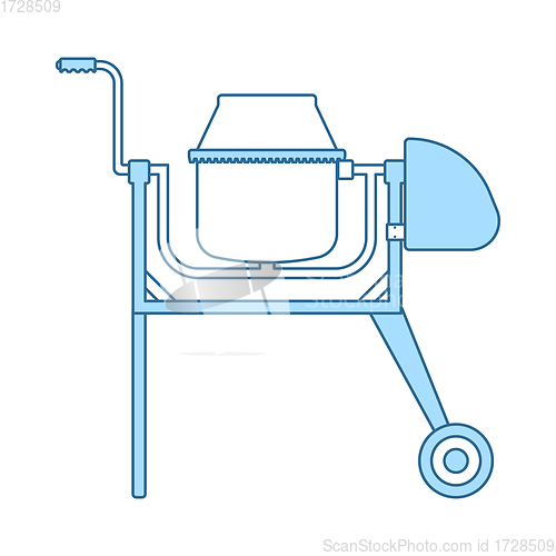 Image of Icon Of Concrete Mixer