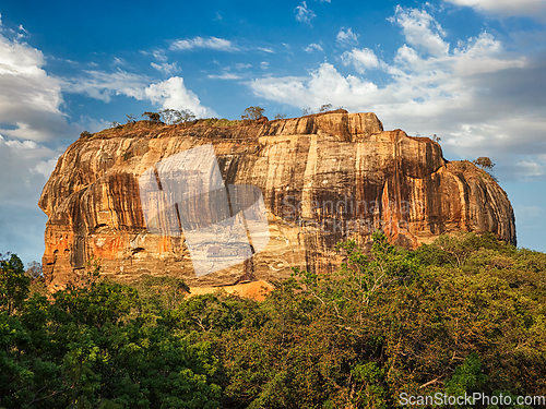 Image of Sigiriya rock, Sri Lanka