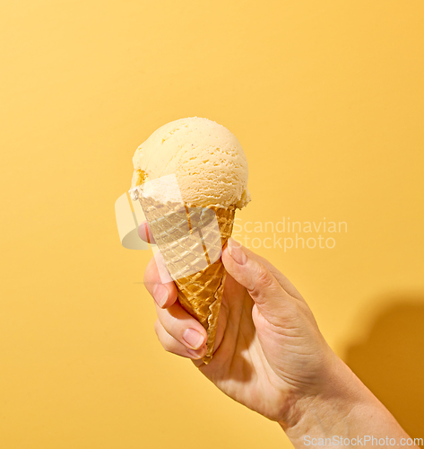 Image of vanilla ice cream