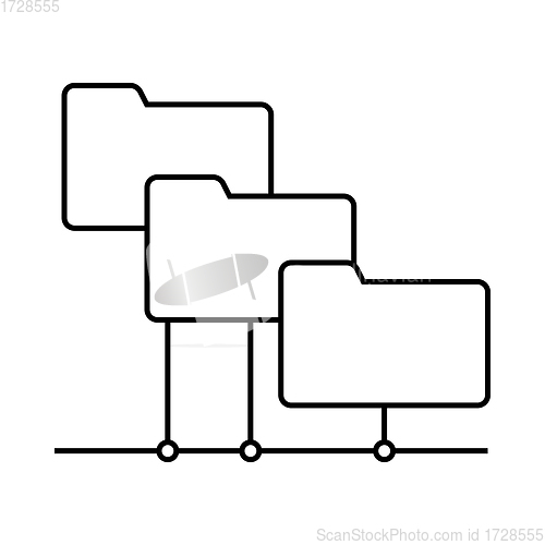 Image of Folder Network Icon