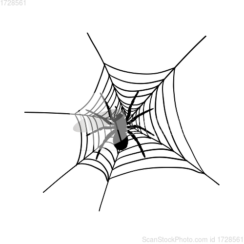 Image of Halloween black spider