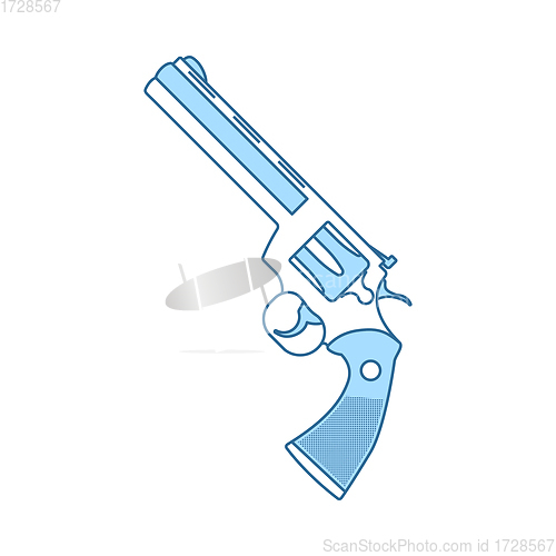 Image of Revolver Gun Icon