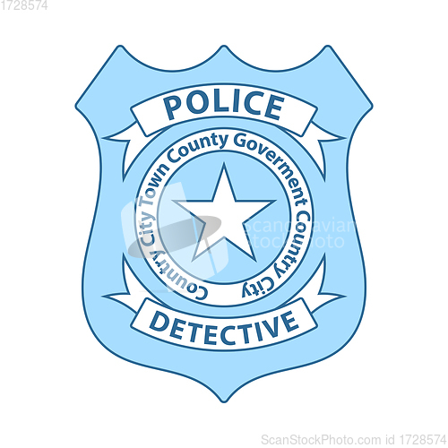 Image of Police Badge Icon