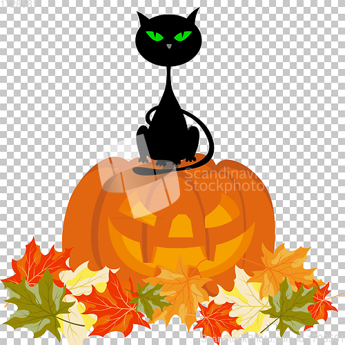 Image of Happy halloween card