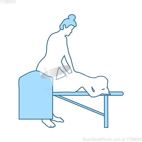 Image of Woman Massage Icon