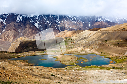 Image of Mountain lakes in Himalayas