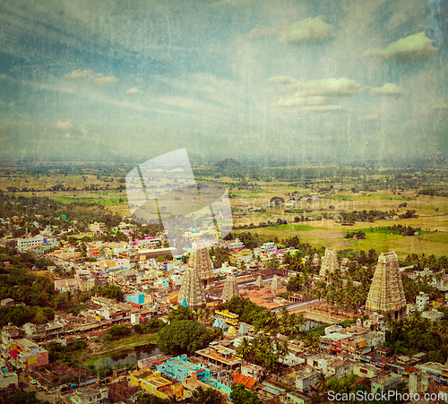 Image of Lord Bhakthavatsaleswarar Temple. Thirukalukundram