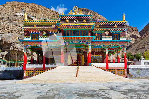 Image of Buddhist monastery in Kaza, Spiti Valley