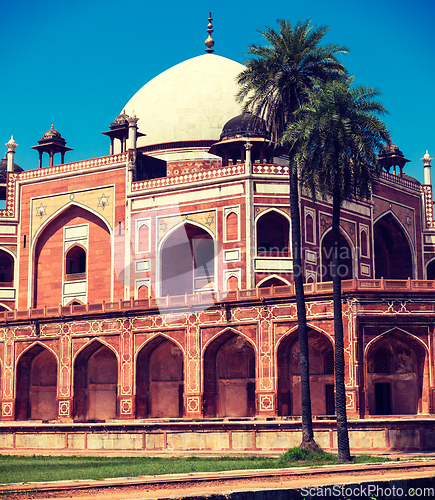 Image of Humayun's Tomb. Delhi, India