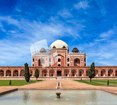 Image of Humayun's Tomb. Delhi, India