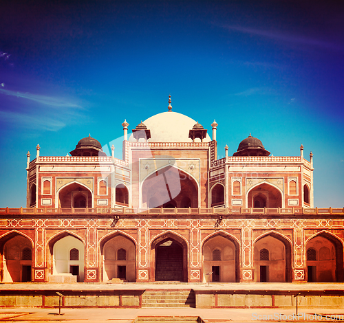 Image of Humayun's Tomb. Delhi, India