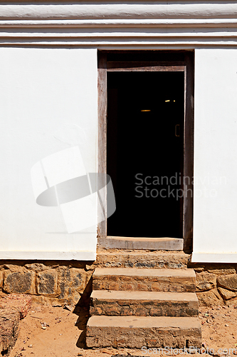 Image of Door of traditional indian house