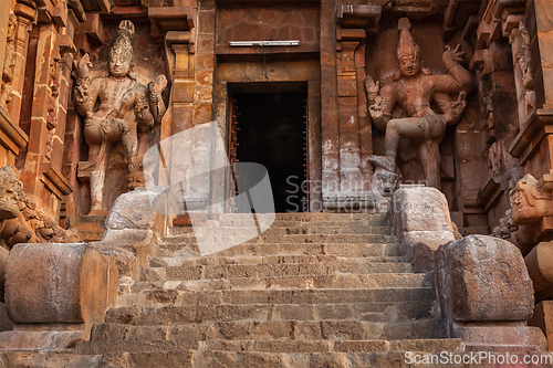 Image of Entrance of Brihadishwara Temple. Tanjore (Thanjavur)