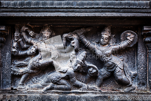 Image of Bas relief. Brihadishwara Temple, Tanjore