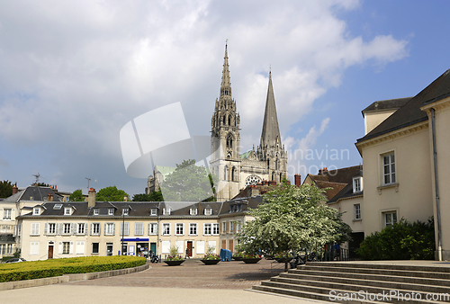 Image of Cathedral of Notre-Dame in Chartres, France