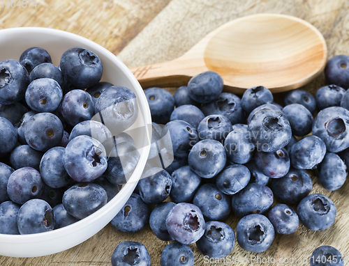 Image of Blueberries on the table