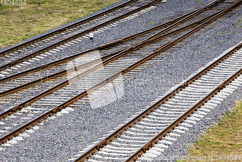 Image of metal rails