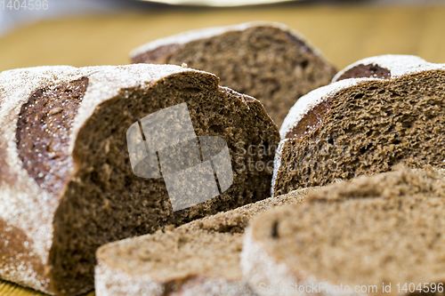 Image of bread cut