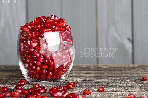 Image of ripe pomegranate