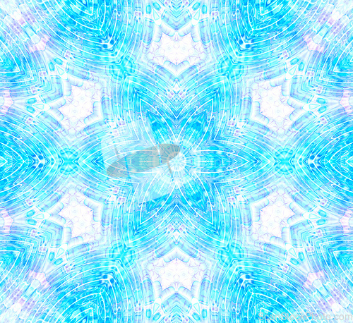 Image of Background with abstract water ripples and bubbles pattern