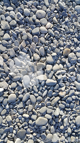 Image of Background from gray sea pebbles