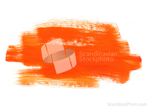 Image of Orange hand drawn texture on white background