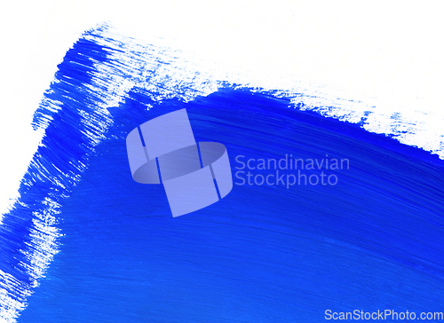 Image of Blue and white hand drawn paint background