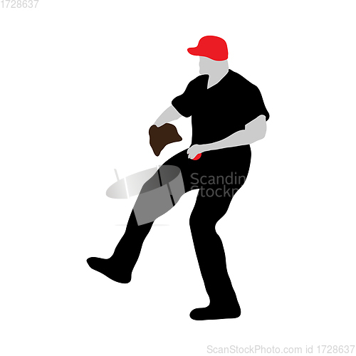 Image of baseball silhouette